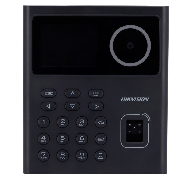 Acheter HIKVISION DS-K1T320MFWX Contrôle d’accès et de présence - Reconnaissance faciale, empreinte, carte MF et code PIN - 500 