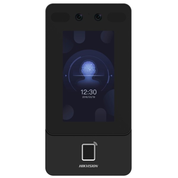 Kaufen HIKVISION DS-K1T342EFWX-E1 Zutritts- und Zeiterfassungssystem PoE IP65 – Gesichtserkennung, Fingerabdruck, EM-Karte, QR u