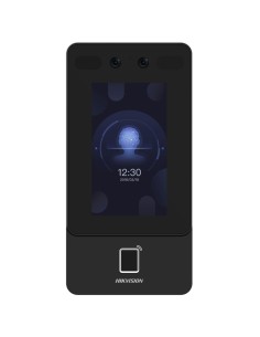 Kaufen HIKVISION DS-K1T342MFWX Zutrittskontrolle und Zeiterfassung IP65 – Gesicht, Fingerabdruck, MF-Karte, QR und PIN – 1.500 B