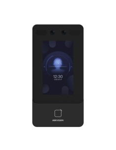 Hikvision DS-K1T342MWX-E1 Access Control e Presença PoE IP65 - Facial, Cartão MF, QR e PIN - 1.500 usuários | 150.000 Regis