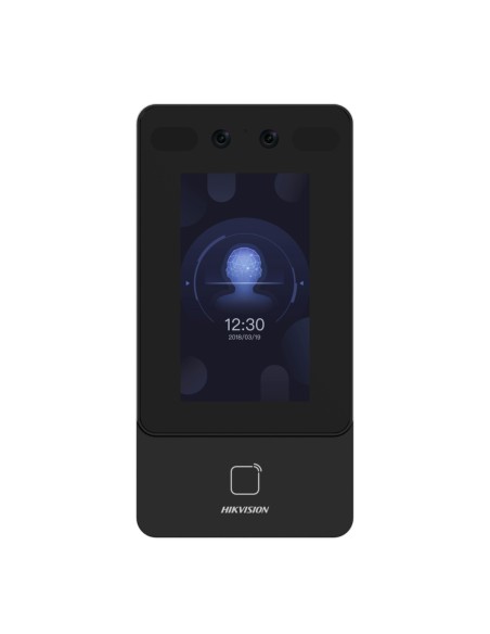 Acheter HIKVISION DS-K1T342MX-E1 Contrôle d’accès et de présence PoE IP65 - Facial, carte MF, QR et PIN - 1 500 utilisateurs | 1