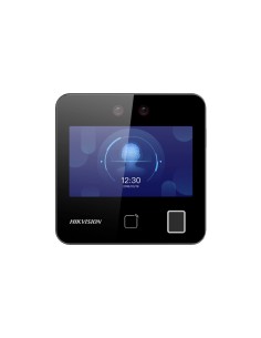Acheter HIKVISION DS-K1T343MFX Contrôle d’accès et pointage - Reconnaissance faciale, empreinte, carte MF et code PIN - 1 500 ut