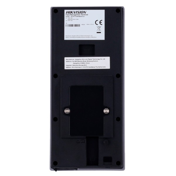Hikvision DS-K1T344BWX-E1 Access Control e presença PoE IP65 - Facial, em, QR e cartão PIN - 3.000 usuários | 150.000 regi