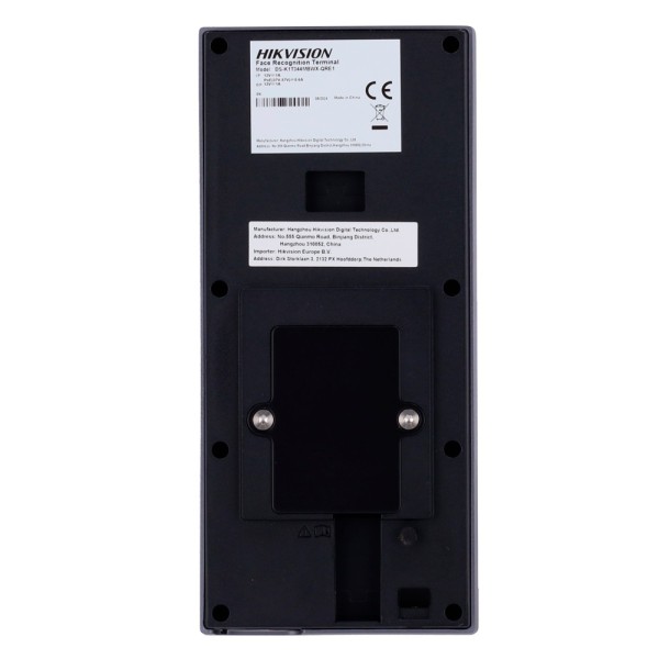 Comprar HIKVISION DS-K1T344EBWX-QRE1 Control de acceso y presencia PoE IP65 - Facial, tarjeta EM, QR dinámico y PIN - 3.000 usua