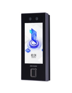 Hikvision DS-K1T344MBFWX-E1 Access Control e presença POE IP65 - Facial, Pegada, Cartão MF, QR e PIN - 3.000 usuários | 150