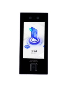 Hikvision DS-K1T344MBW-QRE1 Controle de acesso e presença PoE IP65 - Facial, Cartão MF, QR Dinâmico e Pin - 3.000 usuários | 1 2