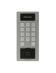 Hikvision DS-K1T502DBFWX Controle de acesso IP65 IK09 - Pegada, cartão MF Defire e Pin - 10.000 usuários | 300.000 registros - 