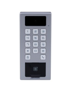 Acheter HIKVISION DS-K1T502DBFWX-C Contrôle d’accès avec caméra IP65 IK09 - Empreinte digitale, carte MF DESFire, QR et PIN - 10 2