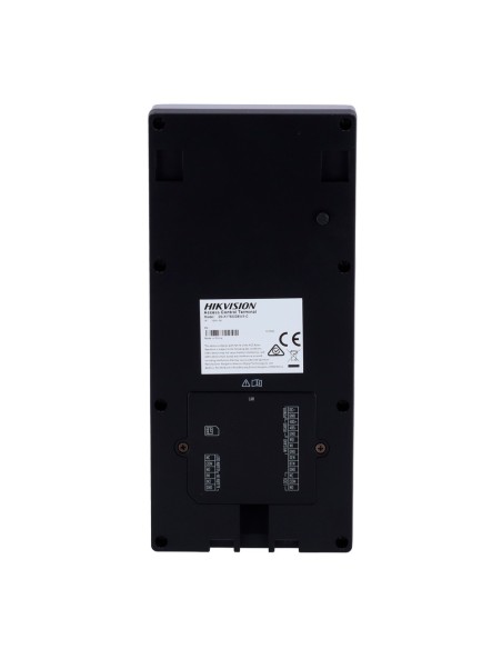 Comprar HIKVISION DS-K1T502DBWX-CQR Control de acceso con cámara IP65 IK09 - Tarjeta MF DESFire, QR dinámico y PIN - 10.000 usua