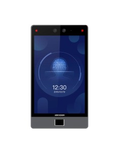 Acheter HIKVISION DS-K1T680DFW Contrôle d’accès et de présence IP65 - Reconnaissance faciale, empreinte digitale, carte MF DESFi