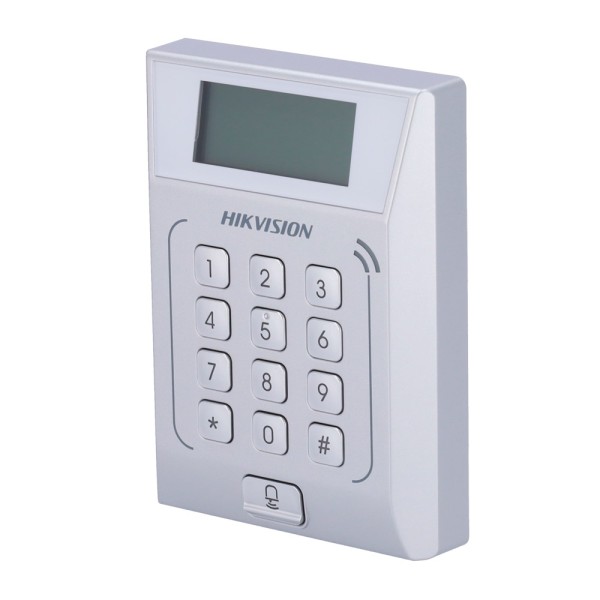 Acheter HIKVISION DS-K1T802M Contrôle d’accès - Carte MF et code PIN - 3 000 utilisateurs | 10 000 enregistrements - TCP/IP - LC