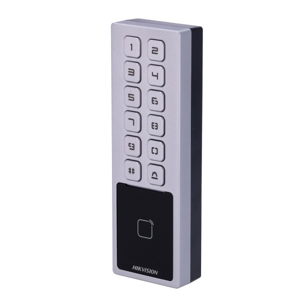 Kaufen HIKVISION DS-K1T805EBWX Zutrittskontrolle IP65 IK08 – EM-Karte und PIN – 3.000 Benutzer | 100.000 Datensätze – TCP/IP, Wi