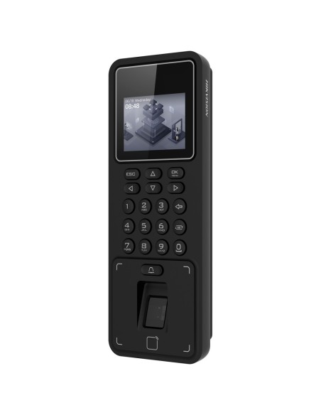 Kaufen HIKVISION DS-K1T808EFWX Zutrittskontrolle und Zeiterfassung – Fingerabdruck, EM-Karte und PIN – 3.000 Benutzer | 100.000 