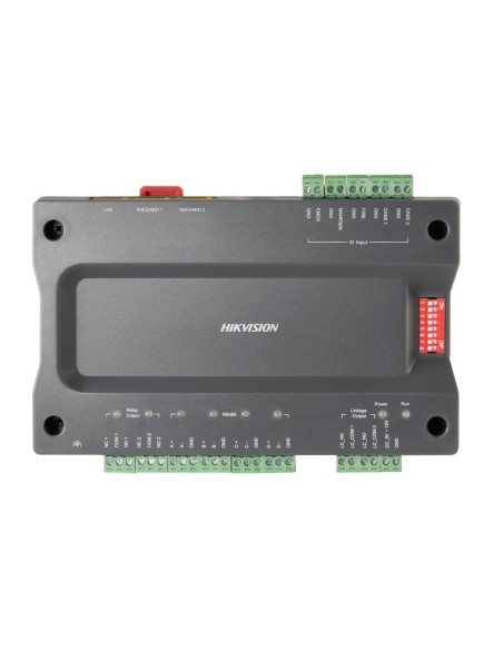Acheter HIKVISION DS-K2210 Contrôleur maître pour ascenseurs - Accès par empreinte digitale, reconnaissance faciale, carte ou mo