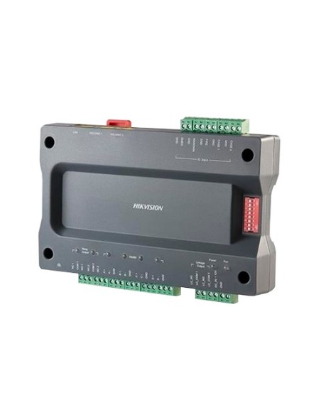 Acheter HIKVISION DS-K2210 Contrôleur maître pour ascenseurs - Accès par empreinte digitale, reconnaissance faciale, carte ou mo