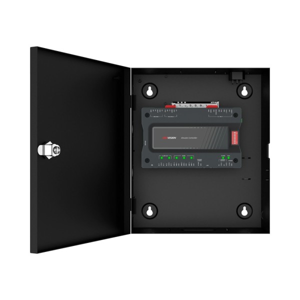 Kaufen HIKVISION DS-K2220X Master-Controller für Aufzüge – Fingerabdruck, Karte, QR oder PIN – 2 Relais | Kommunikation TCP/IP u