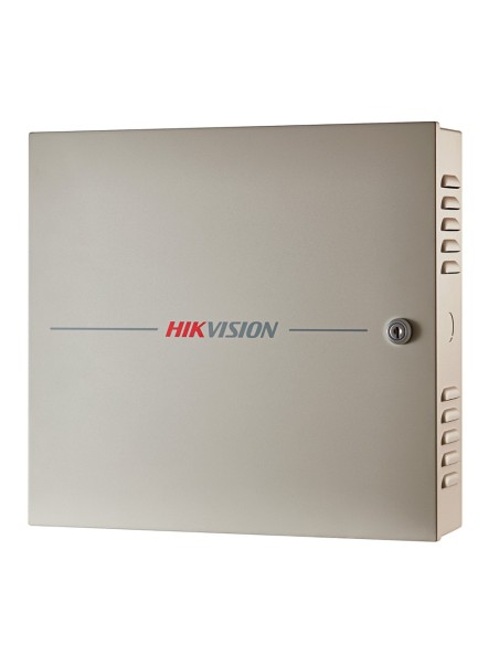 Hikvision DS-K2602T Controlador de acesso multi-identificação - facial, pegada, cartão, QR ou PIN - 2 portas | Comunicação t