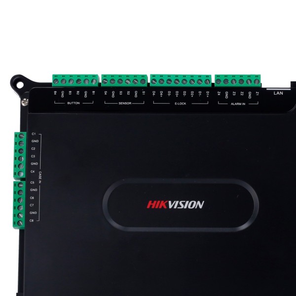 Controlador de Acesso Hikvision DS-K2604T-Multi-ID - Facial, Pegada, Cartão, QR ou PIN - 4 portas | Comú