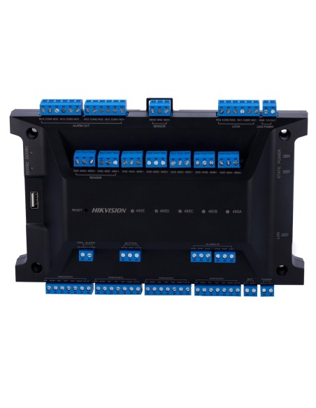 Comprar HIKVISION DS-K2702X(P) Controladora de acceso Multi-identificación - Facial, huella, tarjeta, QR o PIN - 2 puertas | Com