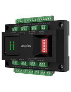 Controlador de Acesso à Extensão Hikvision DS-K2M002X - Facial, Pegada, Cartão, QR ou PIN - 2 portas | Comunicação RS485 - 2 L