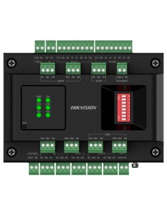 Comprar HIKVISION DS-K2M002X Controladora de acceso extensora - Facial, huella, tarjeta, QR o PIN - 2 puertas | Comunicación RS4 2