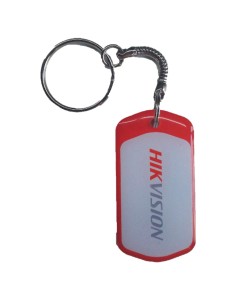 Kaufen HIKVISION DS-K7M102-M Schlüsselanhänger Proximity-TAG – ID per Funkfrequenz – passiv (MF) | Rote Farbe mit Hikvision-Logo