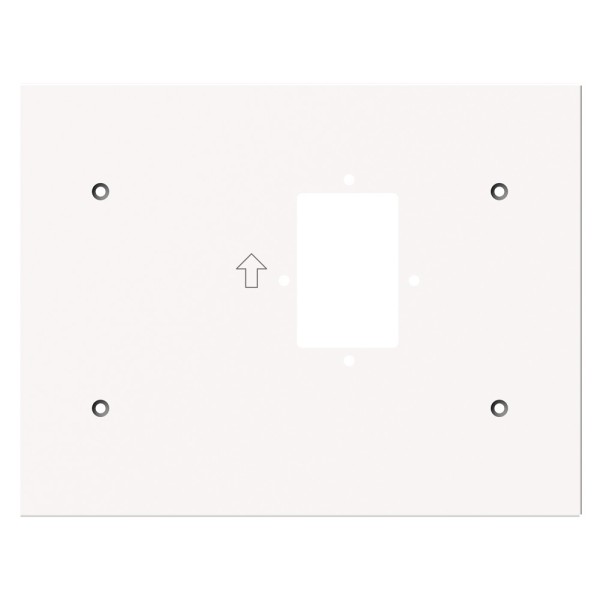 Hikvision Intercom ds-kabh7300-S / suporte de superfície de aparelho - Cubra as marcas de instalação anteriores - específicas pa