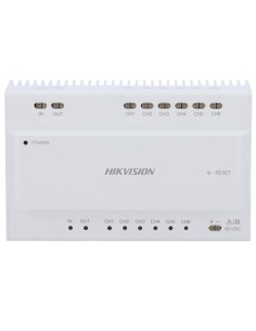 Kaufen HIKVISION INTERCOM DS-KAD7060EY-S Verteiler für Gebäude – 2-Draht HD – 6 Gruppen 2-Draht HD – Verbindung mit DS-KAD 2