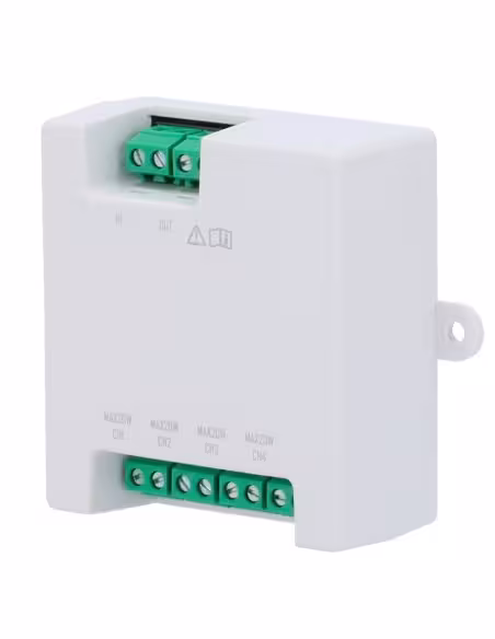Comprar HIKVISION DS-KAD7061EY Distribuidor para edificios - 4 grupos de 2 hilos HD - Alimenta hasta 4 monitores de 2 hilos HD -