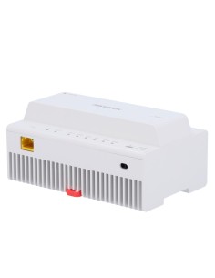 Conversor de conversor Hikvision DS-KAD706Y - 2 fios para IP - 6 grupos de 2 fios - TCP / IP com RJ45 - Dispositivos de feeds pa