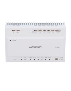 Comprar HIKVISION DS-KAD706Y Conversor para edificios - 2 hilos a IP - 6 grupos de 2 hilos - TCP/IP con RJ45 - Alimenta disposit 2
