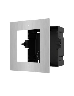 Painel frontal Hikvision DS-KD-ACF1 / S e caixa de log incorporada - até 1 módulo - específico para lojas de vídeo Hikvision - 