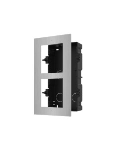 Painel frontal Hikvision DS-KD-ACF2 / S e caixa de log incorporada - até 2 módulos - específicos para vídeo Hikvision -