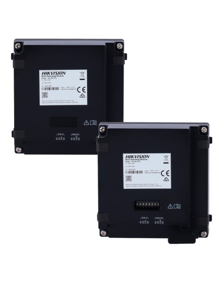 Módulo de extensão Hikvision DS-KD-K12 - Chamada para diferentes monitores - teclado de 12 botões - 6 etiquetas personalizadas c