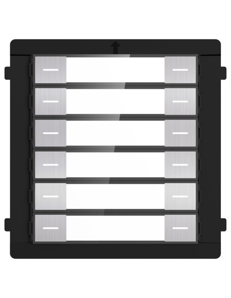 Comprar HIKVISION DS-KD-K12/S Módulo de extensión - Llamada a diferentes monitores - Botonera de 12 botones - 6 etiquetas person