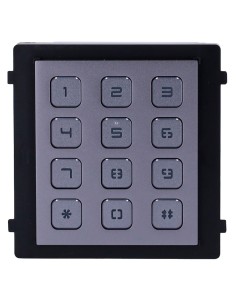 Módulo de extensão Hikvision DS-KD-KP - Chamada para diferentes monitores - Abertura de código de acesso - iluminação LED 2