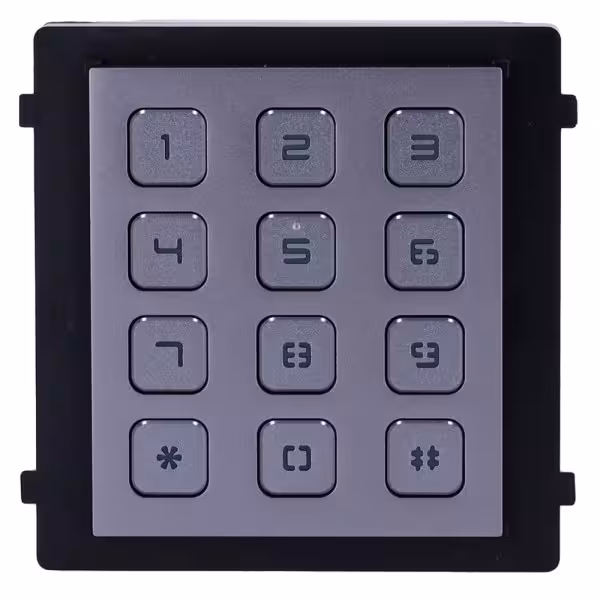 Kaufen HIKVISION DS-KD-KP Erweiterungsmodul – Anruf an verschiedene Monitore – Öffnen mit Zugangscode – LED-Beleuchtung