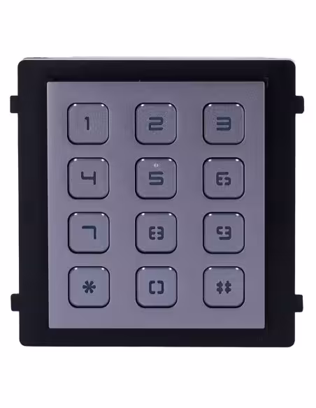 Kaufen HIKVISION DS-KD-KP Erweiterungsmodul – Anruf an verschiedene Monitore – Öffnen mit Zugangscode – LED-Beleuchtung