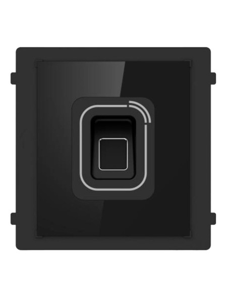 Módulo de extensão Hikvision DS-KD-MFB - Abertura com cartão MF e pegada - Frequência 13,56 MHz - LED Estado - Adequado para ex