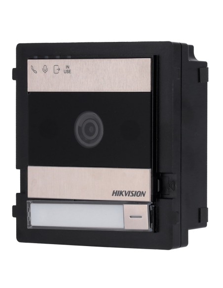 Hikvision Intercom DS-KD7003EY-IME2 Vídeo Paypoice de pagamento 2 Fios HD Aço Inoxidável - Câmera 2 MPX - Audio Bidirecional - A