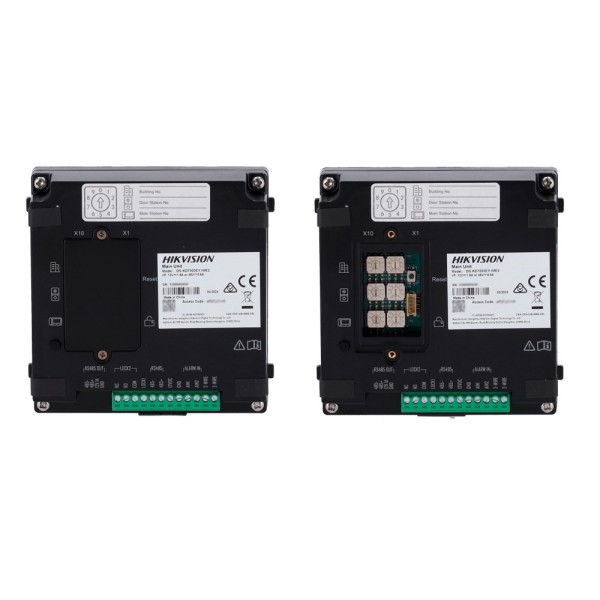 Comprare HIKVISION INTERCOM DS-KD7003EY-IME2 Videocitofono a 2 fili HD in acciaio inox - Telecamera 2 Mpx - Audio bidirezionale 