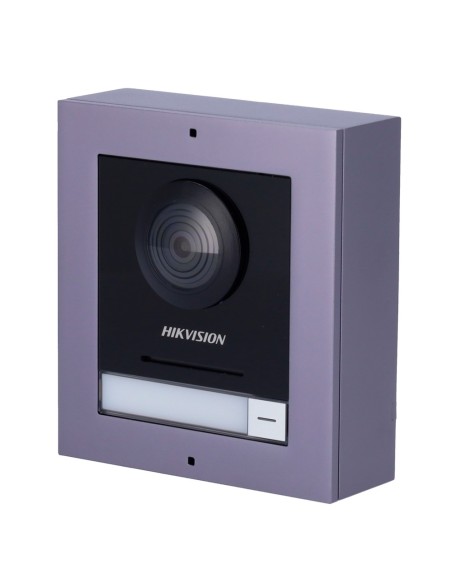 Kaufen HIKVISION DS-KD8003-IME1(B)/SURFACE IP-Video-Türsprechanlage – 2-MP-Kamera – bidirektionales Audio – Mobile App über Moni