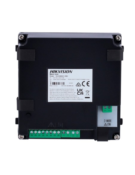 HikVision DS-KD8003Y-IME2 Vídeo Paypoint Pay Page: 2 MPX - Audio Bidirecional - App móvel via monitor - Adequado para 