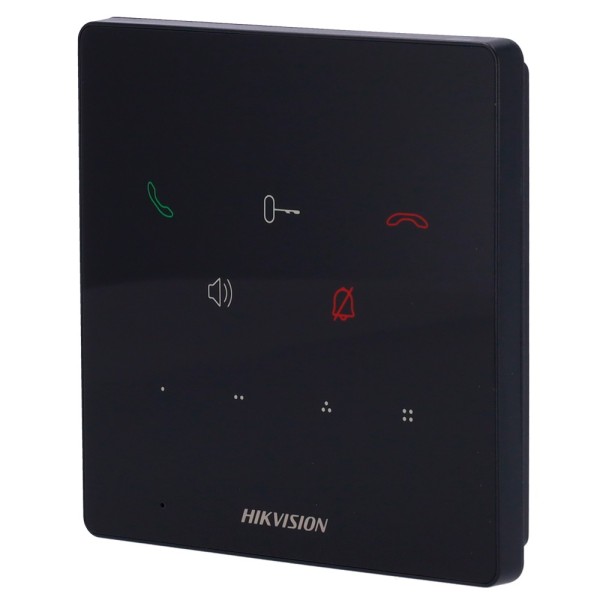 Comprar HIKVISION DS-KH6000-E1 Telefonillo para videoportero - Sin pantalla - Audio bidireccional - TCP/IP, SIP - Sin conexión c