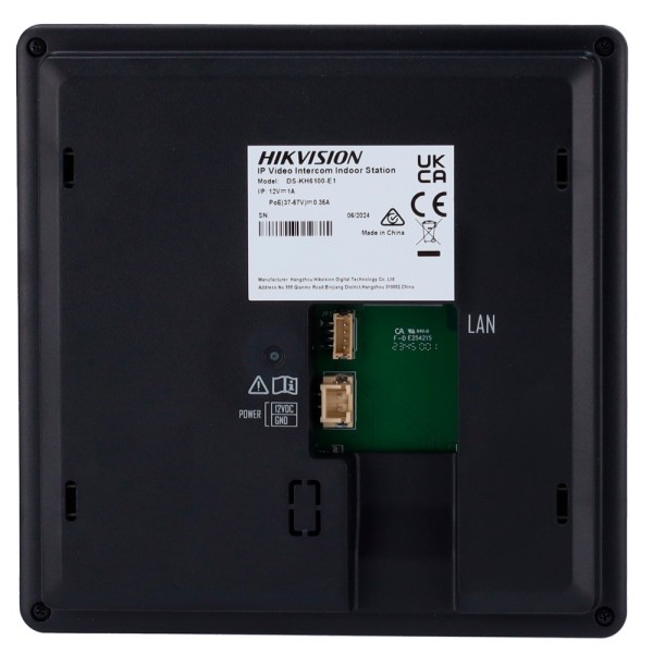 Acheter HIKVISION DS-KH6100-E1 Moniteur pour visiophone - Écran TFT 4,3" - Audio bidirectionnel - TCP/IP, SIP - Sans cône
