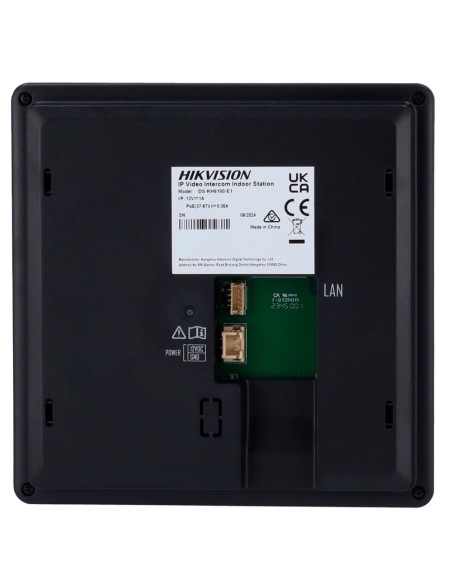 Monitor Hikvision DS-KH6100-E1 para porta de vídeo - TCHT 4.3 & OT - Audio Bidirectional - TCP / IP, SIP - offline com 