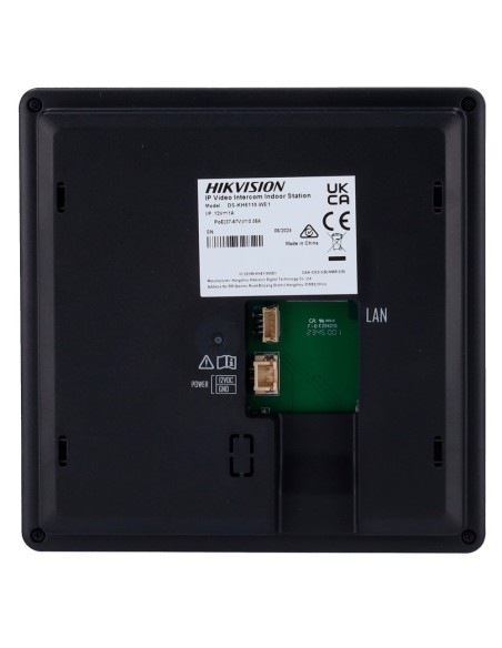 Hikvision DS-KH6110-WE1 Monitor para player de vídeo - TACTIL TFT 4.3 & quot - Áudio Bidirecional - TCP / IP, Wi-Fi, Sip - Mon