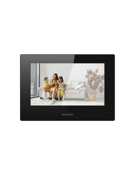 Acquistare HIKVISION DS-KH6320-LE1(B) Monitor per videocitofono - Schermo touch TFT 7" - Audio bidirezionale - TCP/IP, SIP -