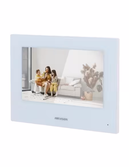 Acheter HIKVISION DS-KH6320-WTE1-W Moniteur pour visiophone - Écran tactile TFT 7" - Audio bidirectionnel - TCP/IP, Wi‑Fi,