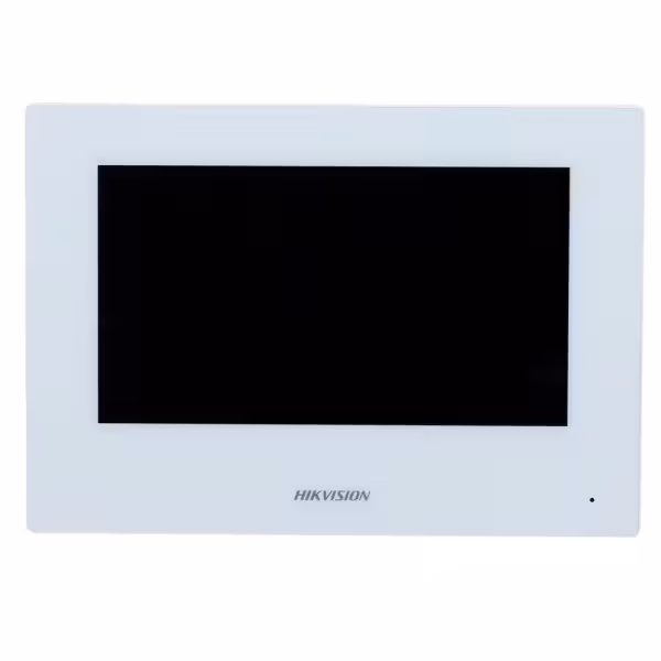Acheter HIKVISION DS-KH6320-WTE1-W Moniteur pour visiophone - Écran tactile TFT 7" - Audio bidirectionnel - TCP/IP, Wi‑Fi,